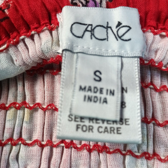 Cache Sundress S Patchwork Tiered Maxi - Picture 2 of 10